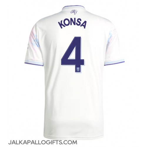 Aston Villa Ezri Konsa #4 Kolmaspaita 2025-26 Lyhythihainen